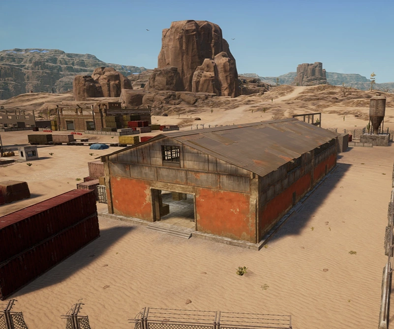 Guess the location on the PUBG Miramar map