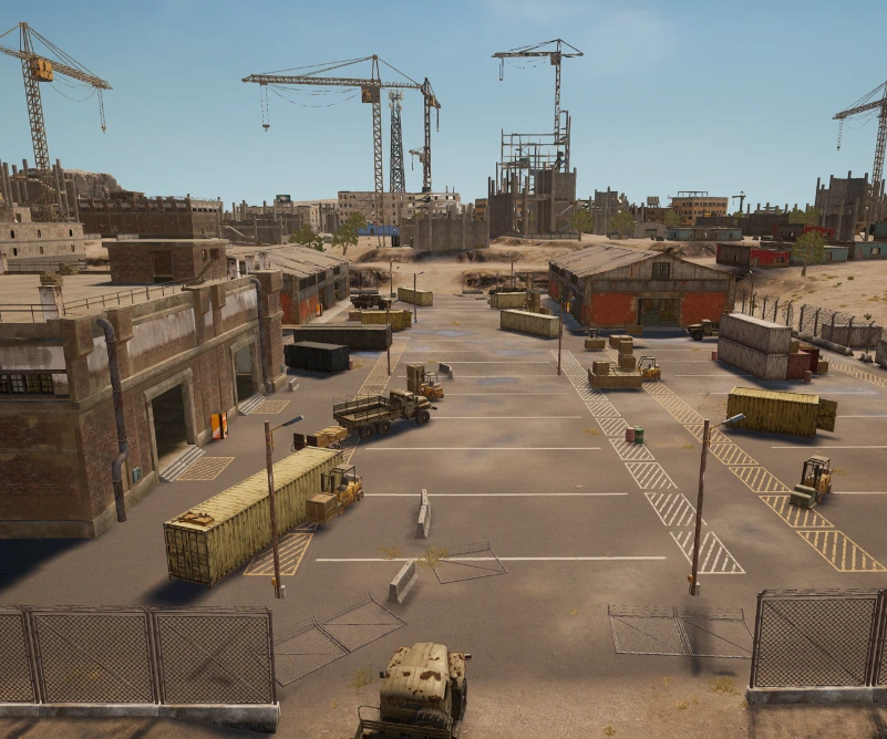 Guess the location on the PUBG Miramar map