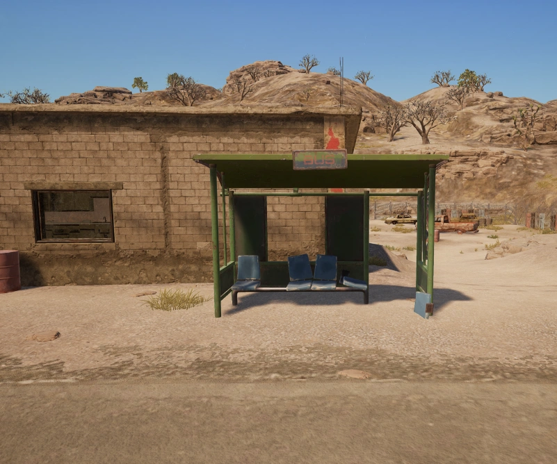 Guess the location on the PUBG Miramar map