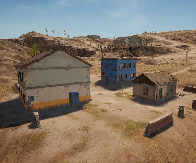 Guess the location on the PUBG Miramar map
