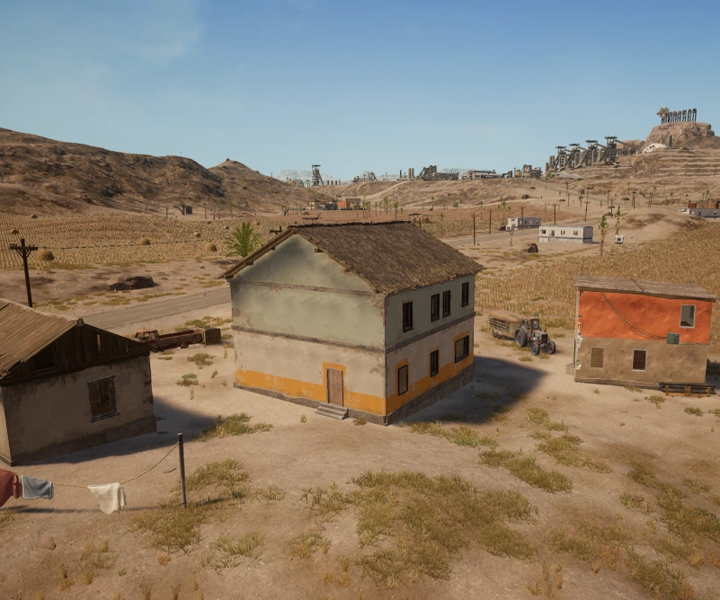 Guess the location on the PUBG Miramar map