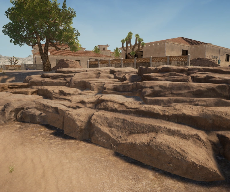 Guess the location on the PUBG Miramar map
