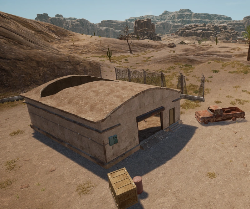 Guess the location on the PUBG Miramar map