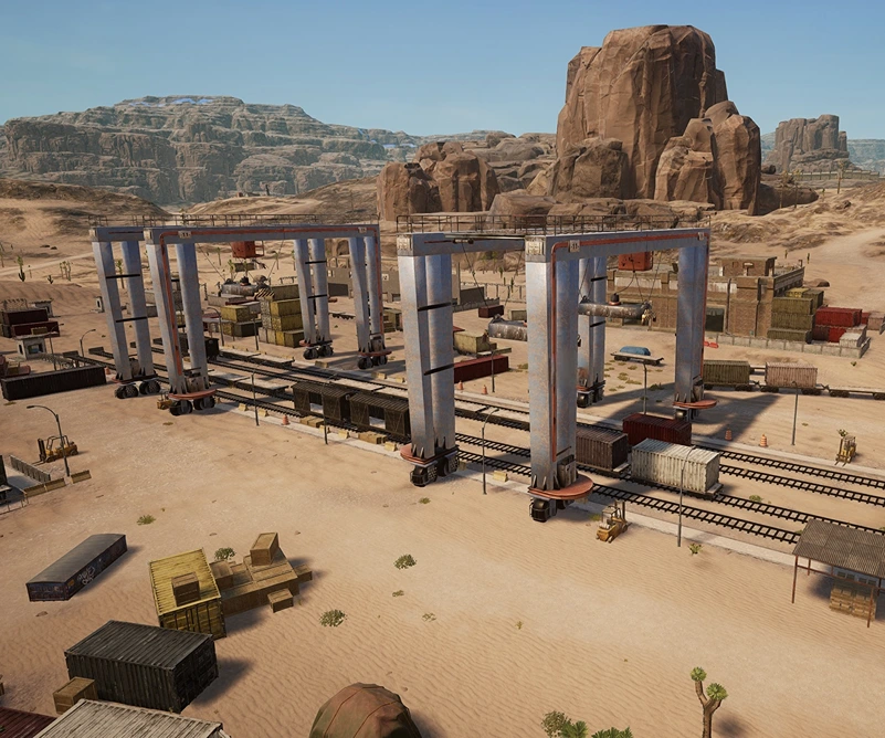 Guess the location on the PUBG Miramar map