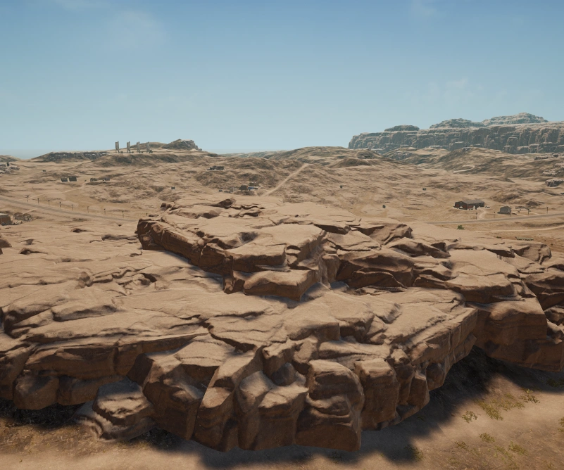 Guess the location on the PUBG Miramar map