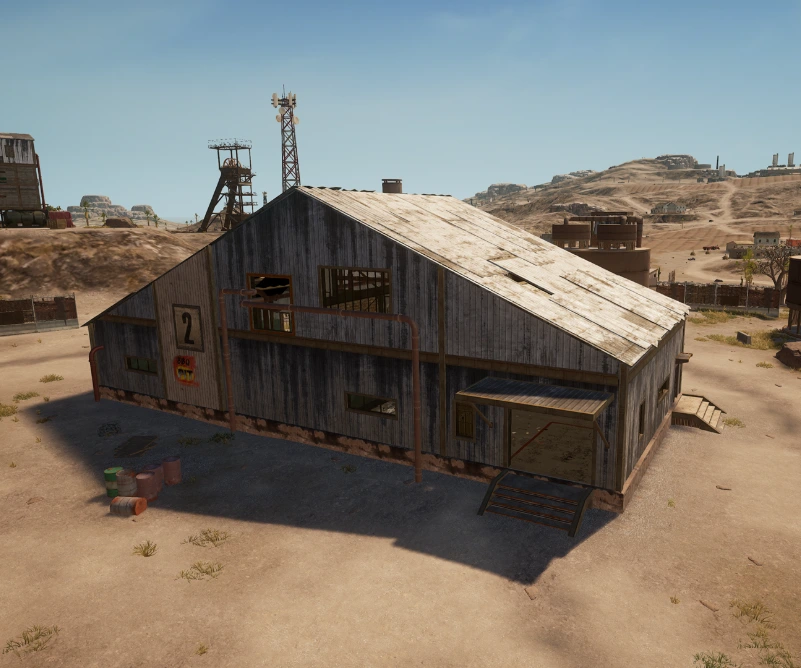 Guess the location on the PUBG Miramar map