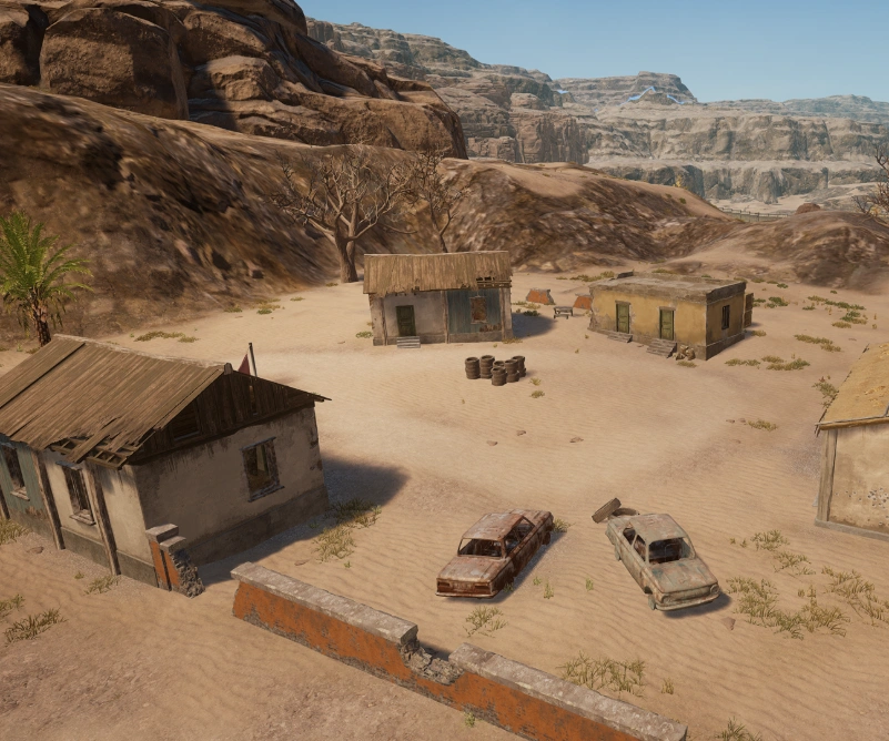 Guess the location on the PUBG Miramar map