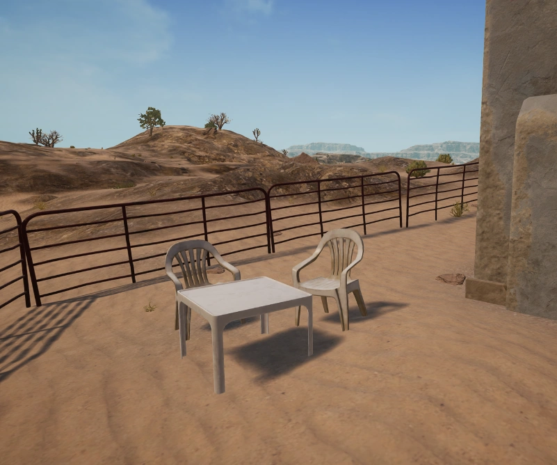 Guess the location on the PUBG Miramar map