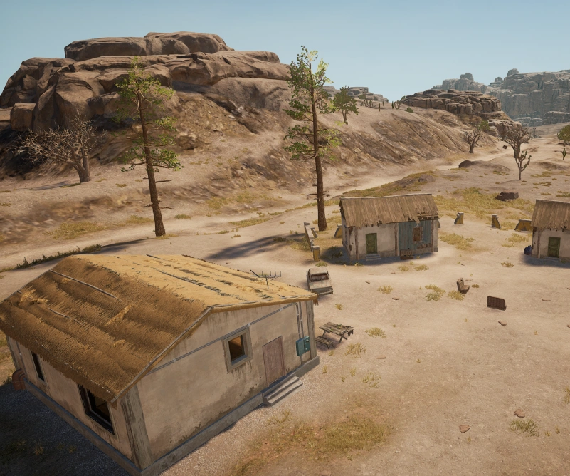 Guess the location on the PUBG Miramar map