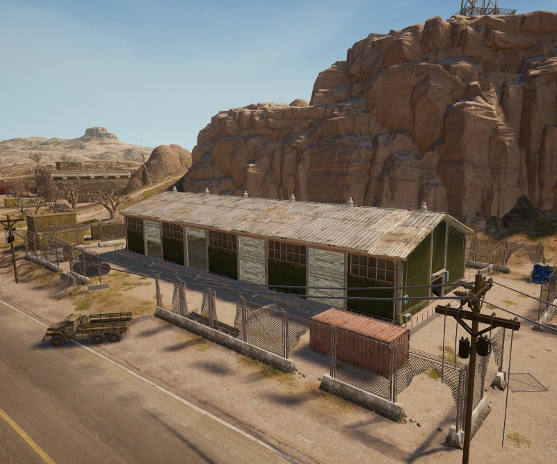 Guess the location on the PUBG Miramar map