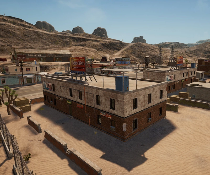 Guess the location on the PUBG Miramar map