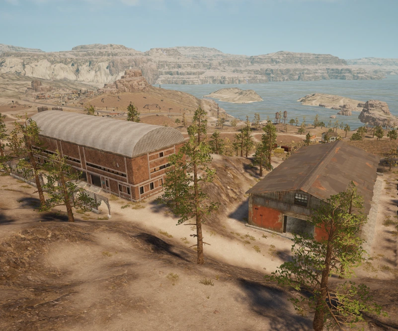 Guess the location on the PUBG Miramar map