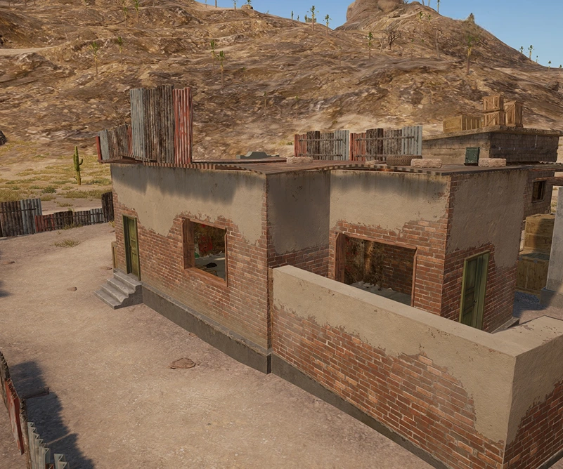 Guess the location on the PUBG Miramar map