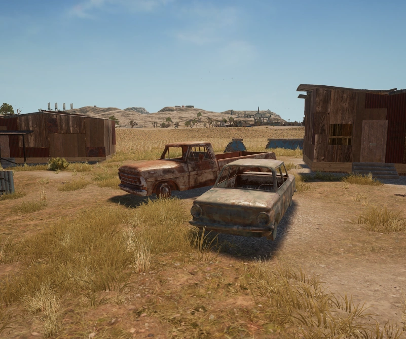 Guess the location on the PUBG Miramar map
