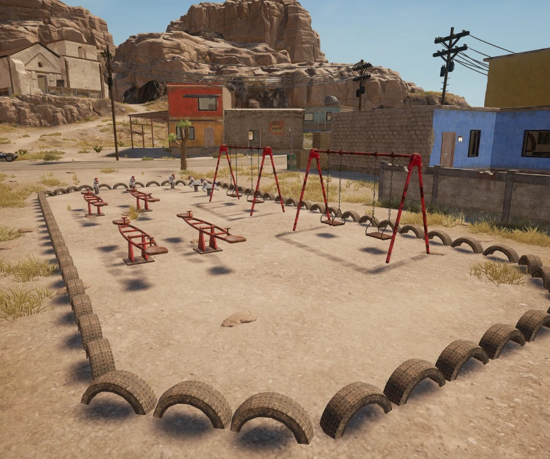 Guess the location on the PUBG Miramar map
