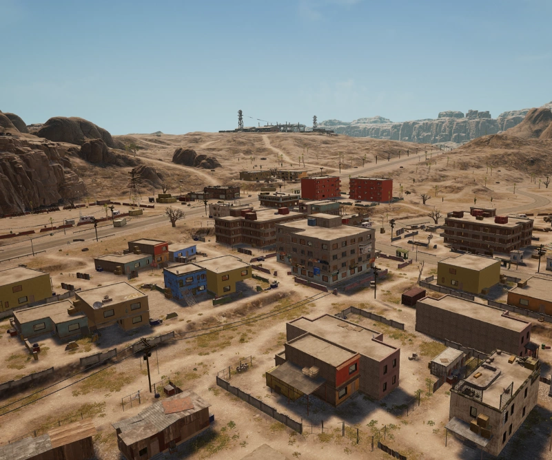 Guess the location on the PUBG Miramar map