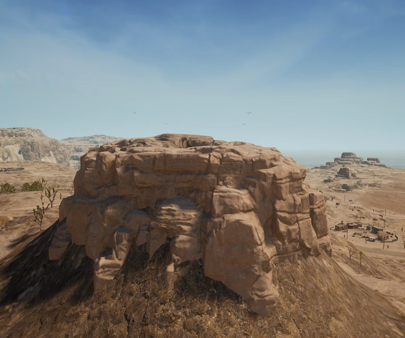 Guess the location on the PUBG Miramar map