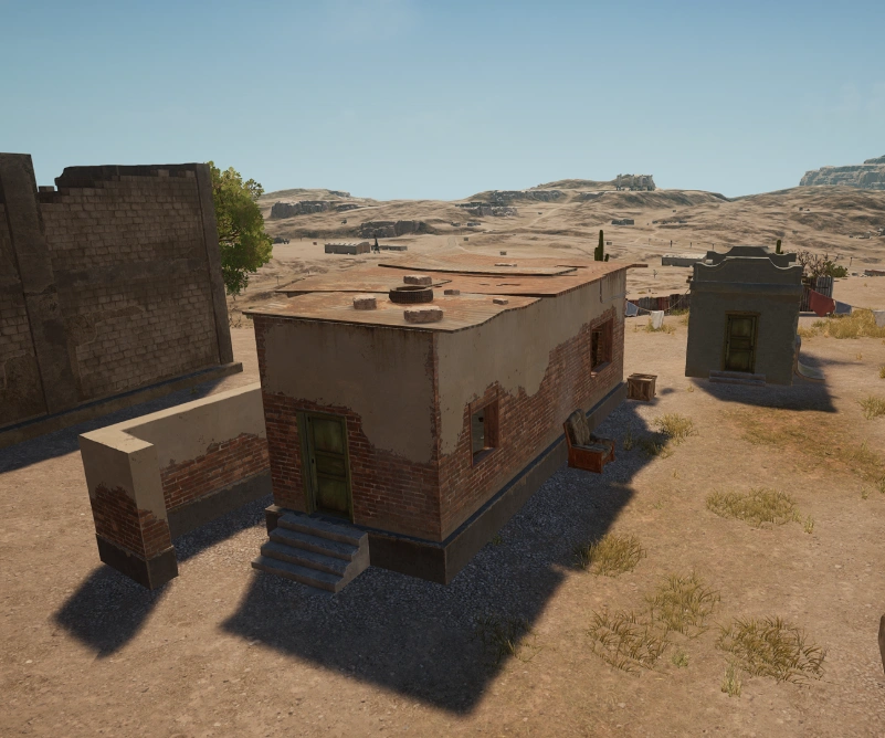 Guess the location on the PUBG Miramar map