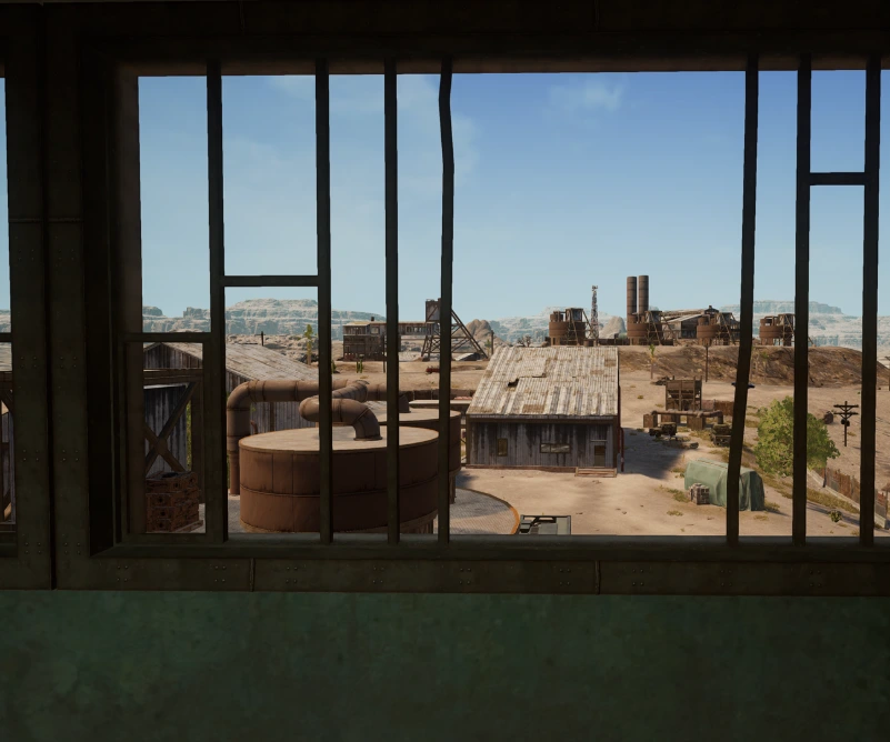 Guess the location on the PUBG Miramar map