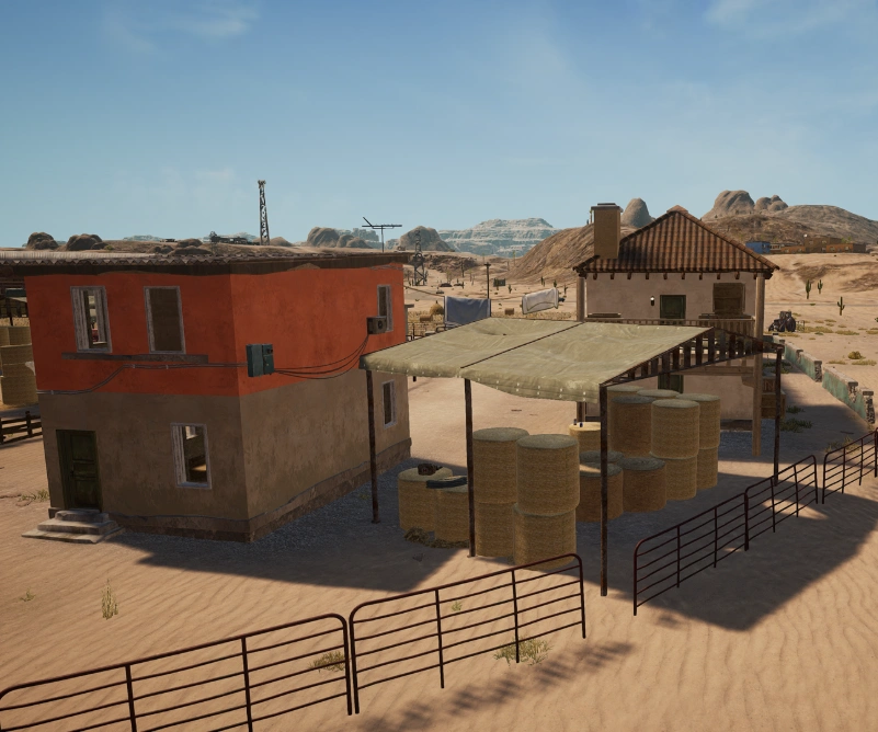 Guess the location on the PUBG Miramar map