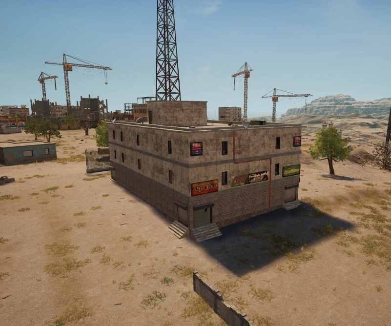 Guess the location on the PUBG Miramar map