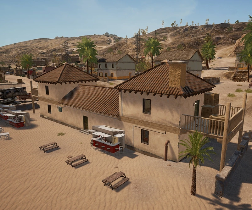 Guess the location on the PUBG Miramar map