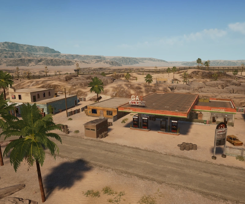 Guess the location on the PUBG Miramar map