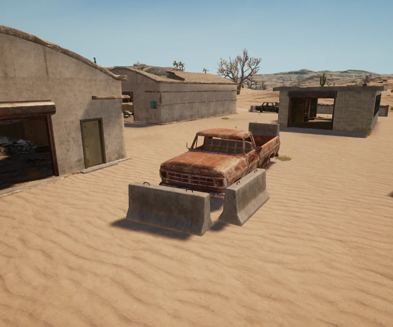 Guess the location on the PUBG Miramar map