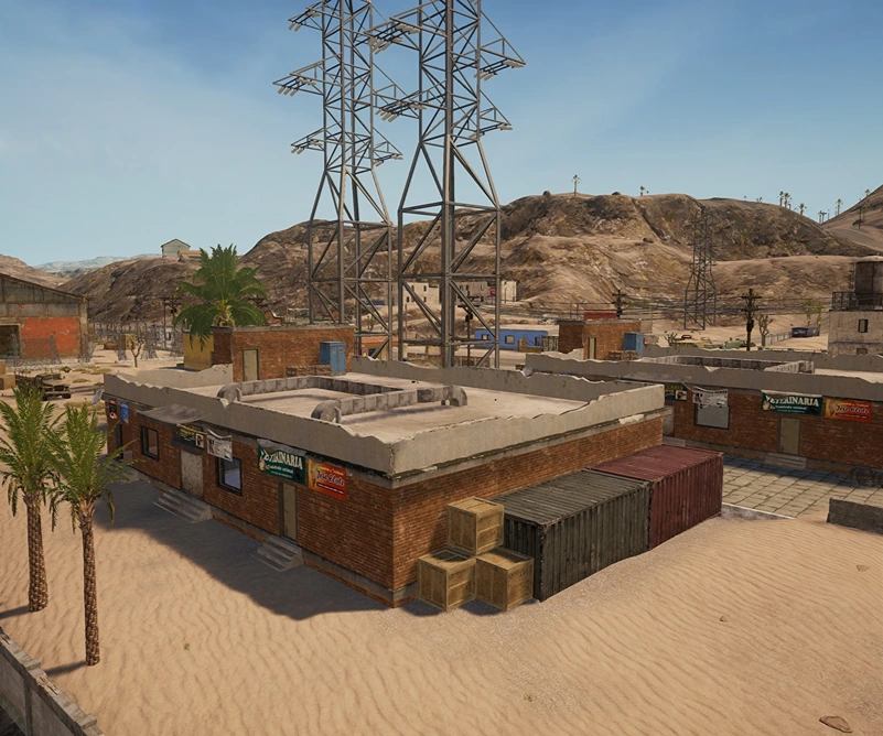 Guess the location on the PUBG Miramar map