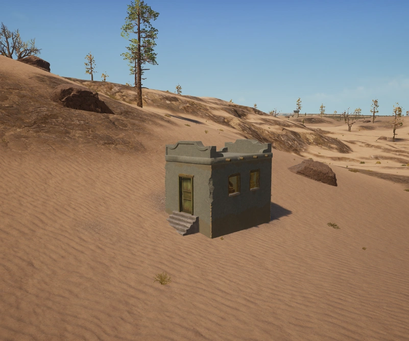 Guess the location on the PUBG Miramar map