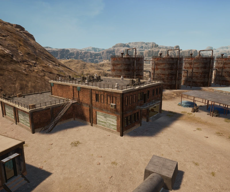 Guess the location on the PUBG Miramar map