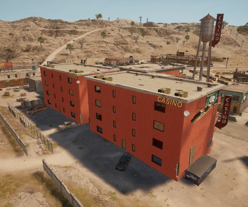 Guess the location on the PUBG Miramar map