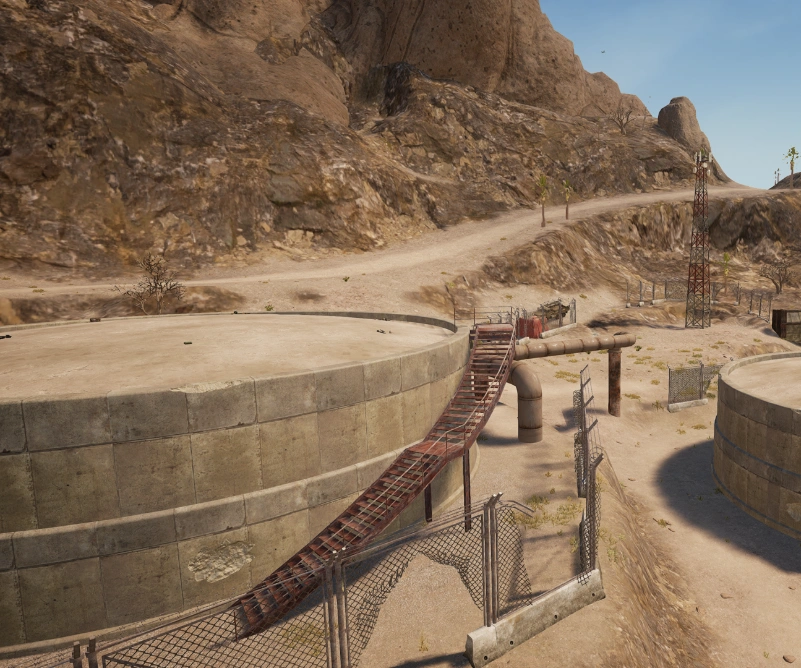 Guess the location on the PUBG Miramar map