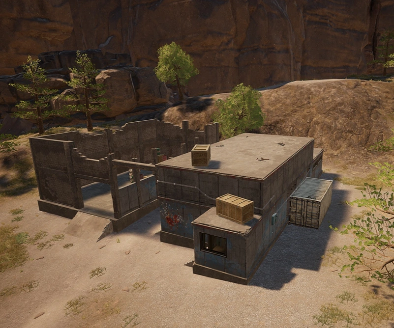 Guess the location on the PUBG Miramar map