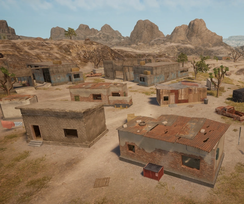 Guess the location on the PUBG Miramar map