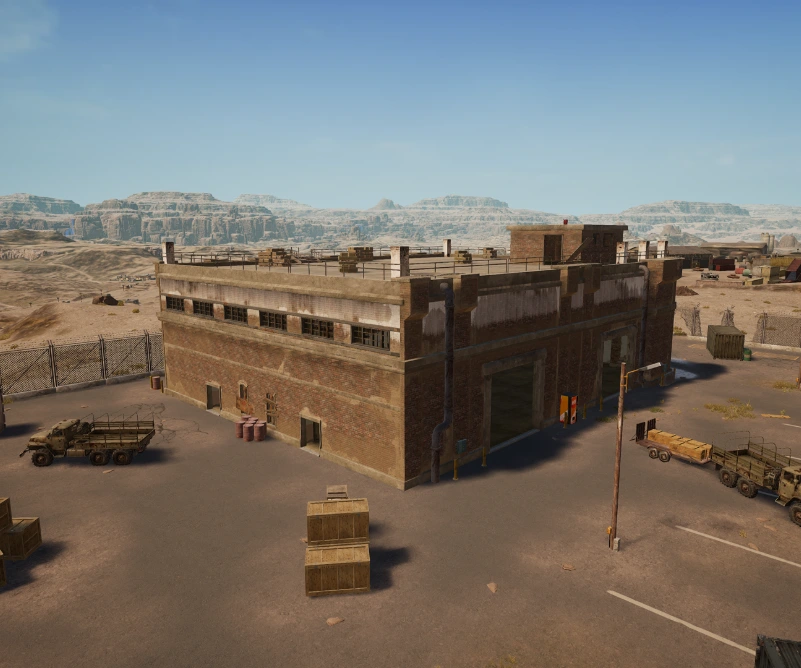 Guess the location on the PUBG Miramar map