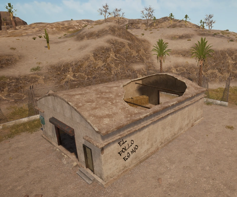 Guess the location on the PUBG Miramar map