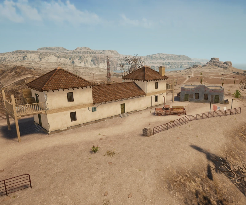 Guess the location on the PUBG Miramar map
