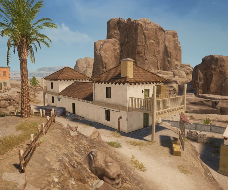 Guess the location on the PUBG Miramar map