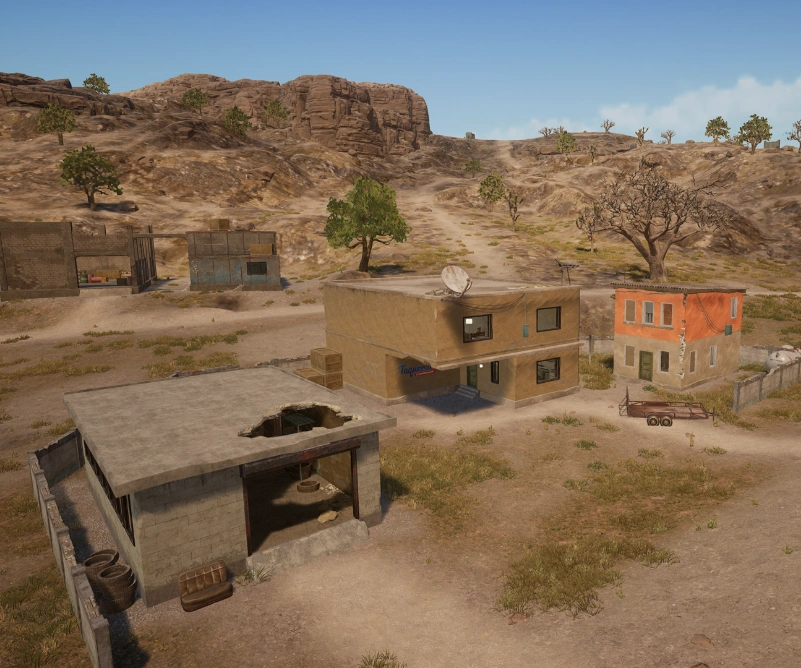 Guess the location on the PUBG Miramar map