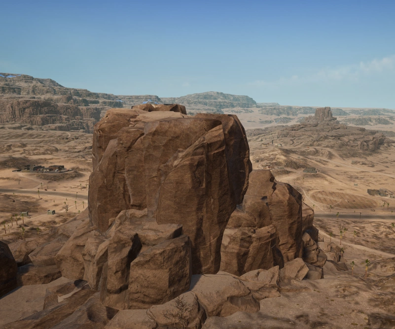 Guess the location on the PUBG Miramar map