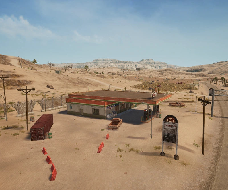 Guess the location on the PUBG Miramar map