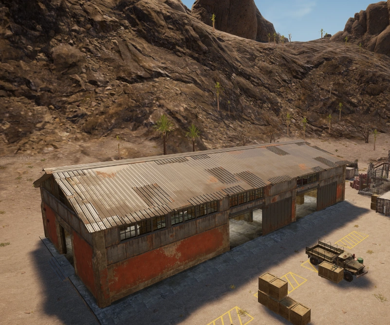 Guess the location on the PUBG Miramar map