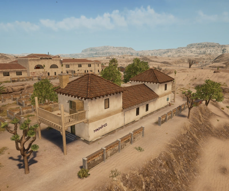 Guess the location on the PUBG Miramar map