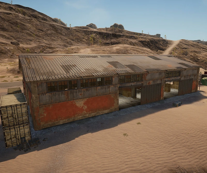 Guess the location on the PUBG Miramar map