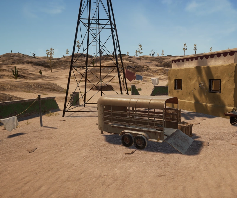Guess the location on the PUBG Miramar map