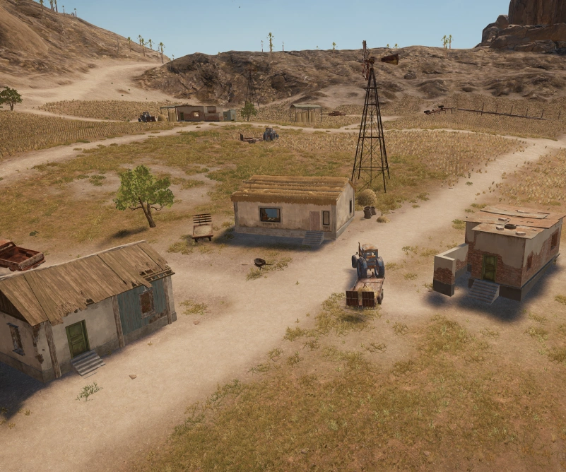 Guess the location on the PUBG Miramar map