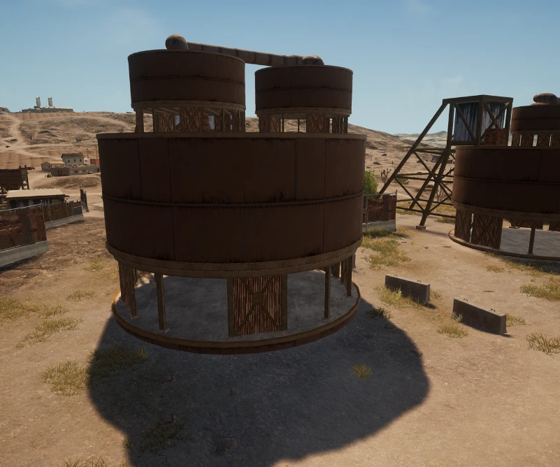 Guess the location on the PUBG Miramar map