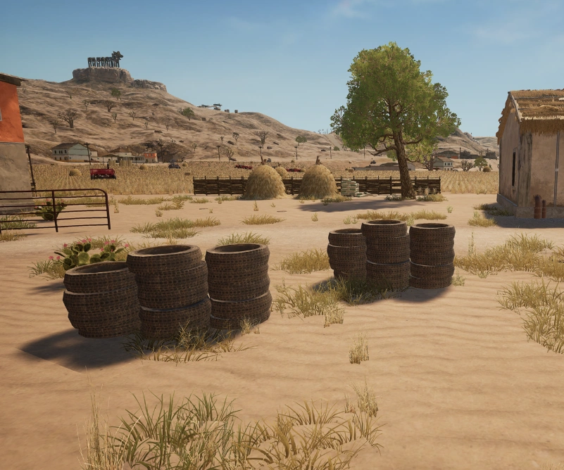 Guess the location on the PUBG Miramar map