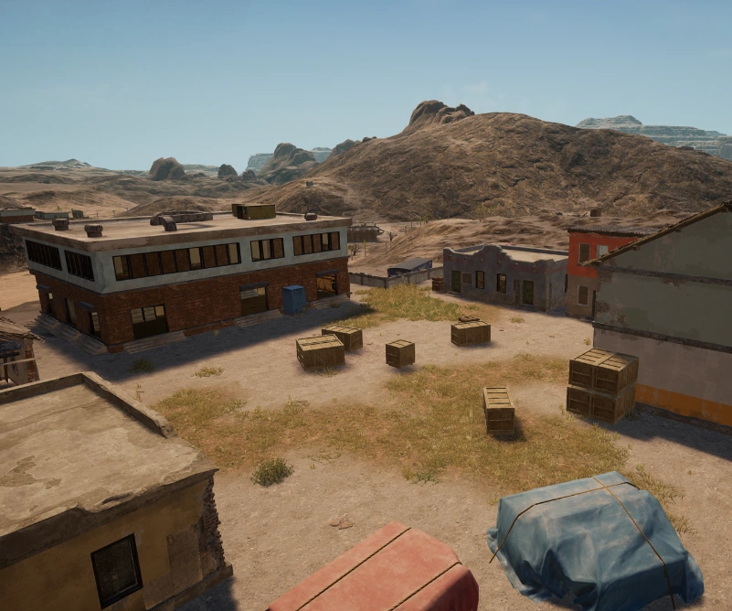 Guess the location on the PUBG Miramar map
